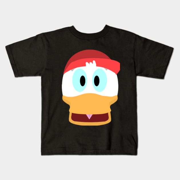 Duck Tales - Huey Kids T-Shirt by shallahan